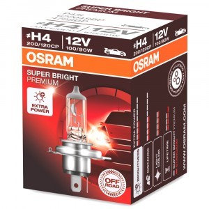 Галогеновая лампа Osram H4 Super Bright Premium - 62204SBP