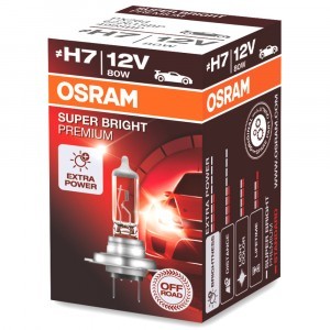 Галогеновая лампа Osram H7 Super Bright Premium - 62261SBP