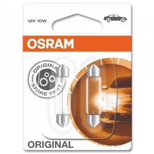 Комплект ламп накаливания Osram Festoon Original Line 41 мм - 6411-02B