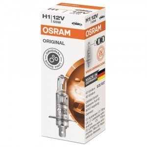 Галогеновая лампа Osram H1 Original Line - 64150 (карт. упак.)
