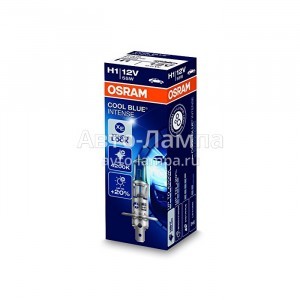 Галогеновые лампы Osram H1 Cool Blue Intense (+20%) - 64150CBI (карт. короб.)