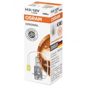 Галогеновая лампа Osram H3 Original Line - 64151 (карт. упак.)