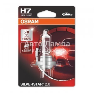 Osram H7 SilverStar 2.0 (+60%)