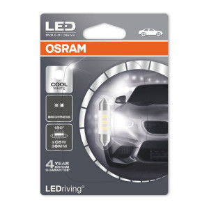 Osram C5W LEDriving Standard 36 мм - 6436CW-01B (хол. белый)