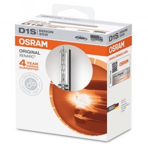 Штатные ксеноновые лампы Osram D1S Xenarc Original - 66140-1SCB (блистер)