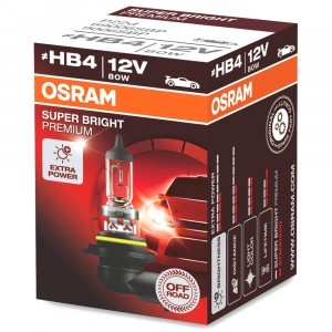 Галогеновые лампы Osram HB4 Super Bright Premium - 69006SBP