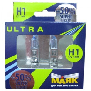 МАЯК H1 Ultra Super Light +50% - 82150SL+50 (100 Вт)