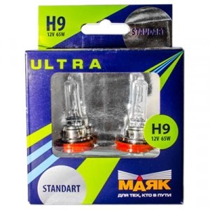 Галогеновые лампы МАЯК H9 Ultra Standart - 82920