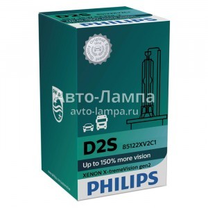 Philips D2S Xenon X-TremeVision gen2