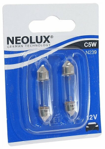 Комплект ламп накаливания Neolux C5W Standard - N239-02B