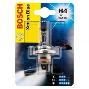 Галогеновые лампы Bosch H4 Xenon Blue - 1 987 301 010 (блистер)