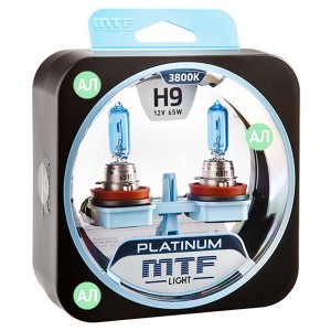 Галогеновые лампы MTF-Light H9 Platinum - HPL1209