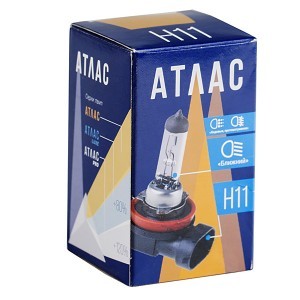 Галогеновые лампы Атлас H11 Standard - H11CB002