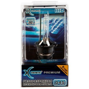 Штатные ксеноновые лампы Xenite D4S Premium +20% - 1002022 (4300K)