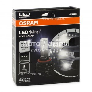 Светодиоды Osram H8/H11/H16 LEDriving FOG LAMP - 66220CW