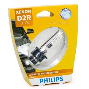 Штатная ксеноновая лампа Philips D2R Xenon Vision - 85126VIS1 (блистер)