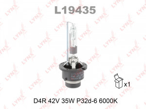 Штатные ксеноновые лампы Lynx D4R Original Xenon - L19435 (6000K)