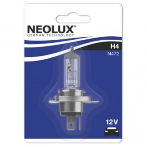 Галогеновая лампа Neolux H4 Standard - N472-01B (блистер)