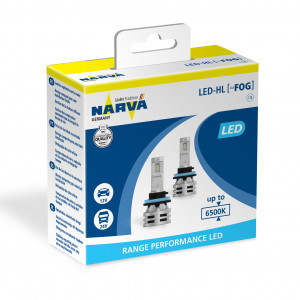 Комплект светодиодных ламп Narva H8/H11/H16 Range Performance LED FOG - 18036