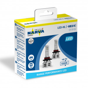 Комплект светодиодных ламп Narva HB4/HB3 Range Performance LED - 18038