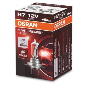 Галогеновые лампы Osram H7 Night Breaker Silver - 64210NBS (карт. короб.)