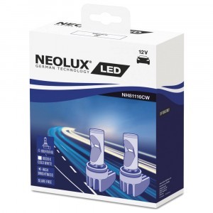 Комплект светодиодных ламп Neolux H8/H11/H16 LED Fog - NH81116CW