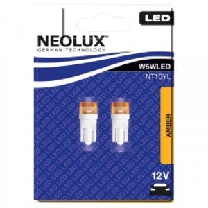 Светодиоды Neolux W5W LED Gen.1 - NT10BL (желтый)