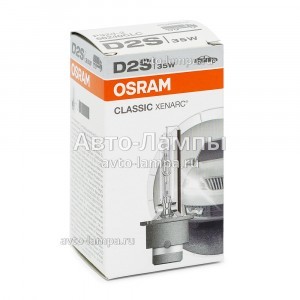 Штатные ксеноновые лампы Osram D2S Xenarc Classic - 66240CLC