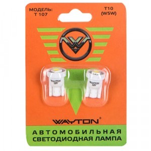 Светодиоды Wayton W5W LED - T107