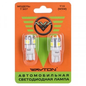 Светодиоды Wayton W5W LED - T507