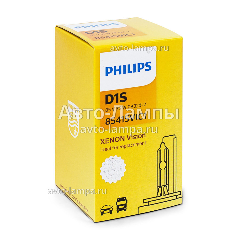 Philips Vision 4400K D1S Xenon Bulb- 85415VIC1