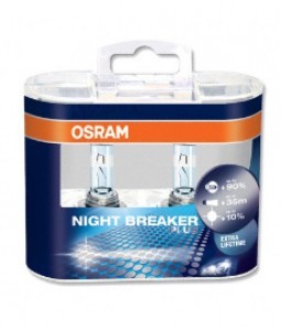 Галогеновые лампы Osram H4 Night Breaker Plus (+90%) - 64193NBR