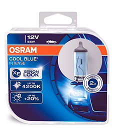 Галогеновые лампы Osram Cool Blue Intense (+20%)