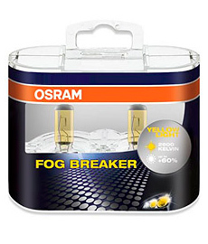 Галогеновые лампы Osram Fog Breaker (+60%)