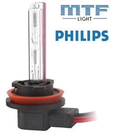 Нештатные ксеноновые лампы MTF-Light с колбой Philips
