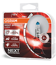 Галогеновые лампы Osram Night Breaker Laser Next Generation
