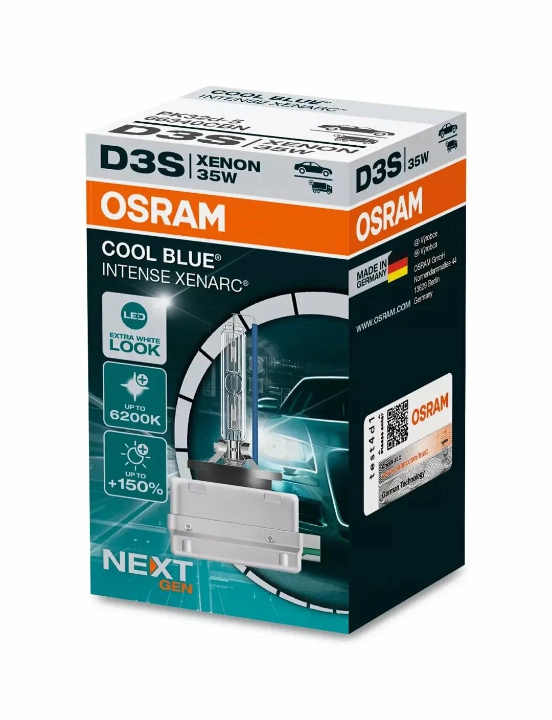 Osram Xenarc Cool Blue Intense Next Gen