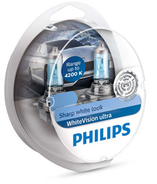 Галогеновые лампы Philips WhiteVision Ultra