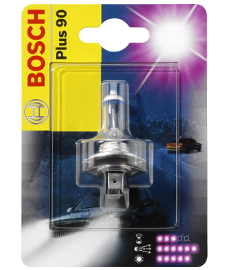 Галогеновые лампы Bosch Plus 90