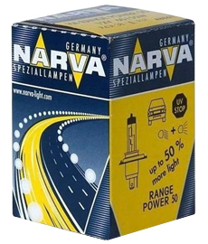 Галогеновые лампы Narva Range Power 50+