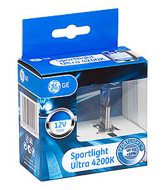 Галогеновые лампы General Electric SportLight Ultra (+30%)